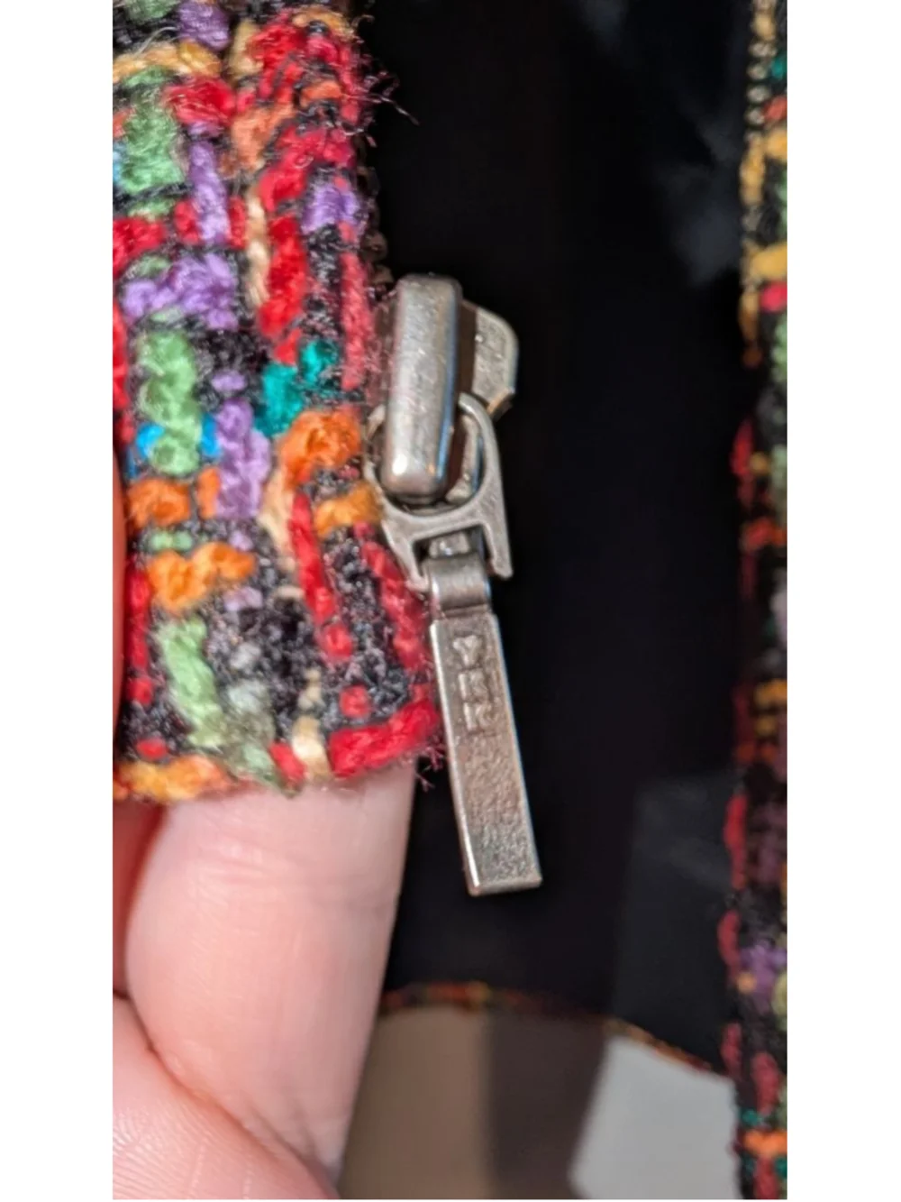 Christopher & Banks Blazer XS Multi-color Tweed Jacket, women's - Picture 2 of 7